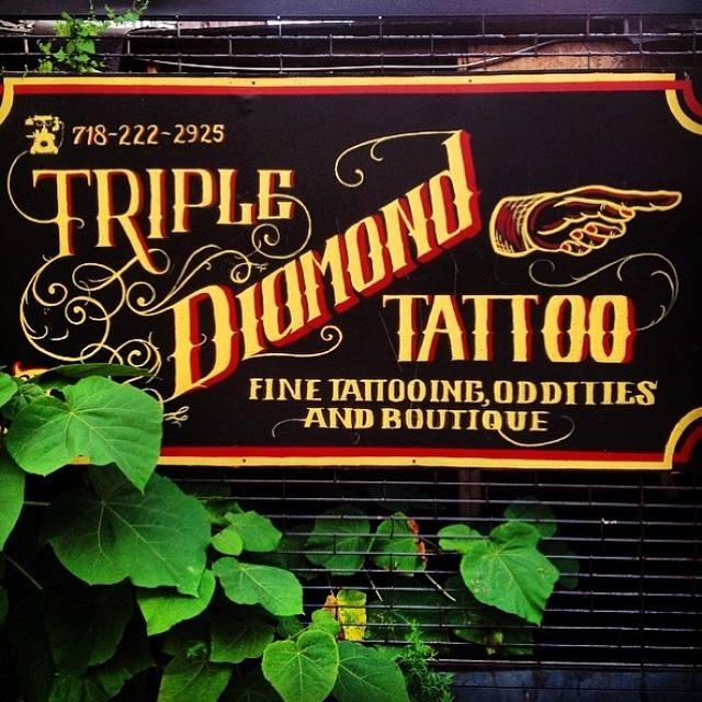 Тату и пирсинг салоны Татусалон Triple Diamond Tattoo Бруклин Нью